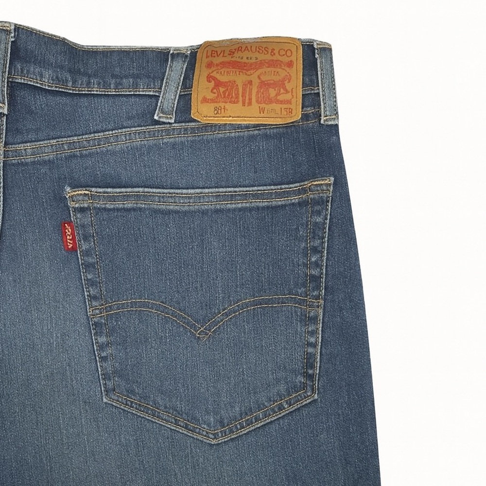 Levi's 514 Men's 38/30 Medium-Wash Denim Boot-Cut Jeans. Classic Levi's - Picture 3 of 4